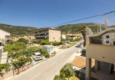 apartman plavi, pogled iz apartmana
